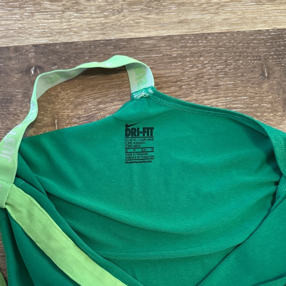 Nike Women's Vibrant Green Tank Top - Picture 5 of 5